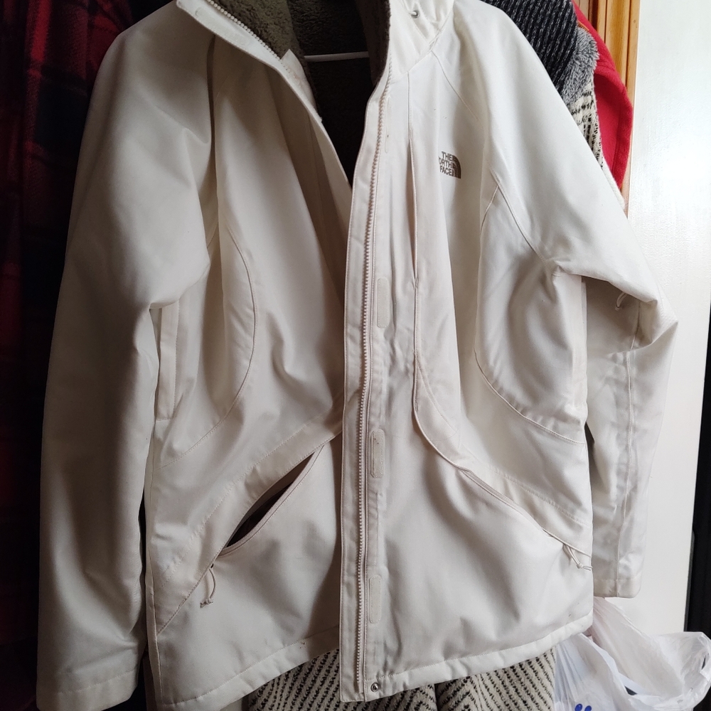 North face 3/4 length winter coat